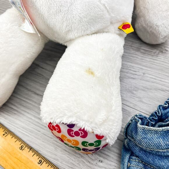 Build A Bear Sanrio Hello Kitty 35th Anniversary Plush Necklace Bow Clothes Shoe - Picture 14 of 16